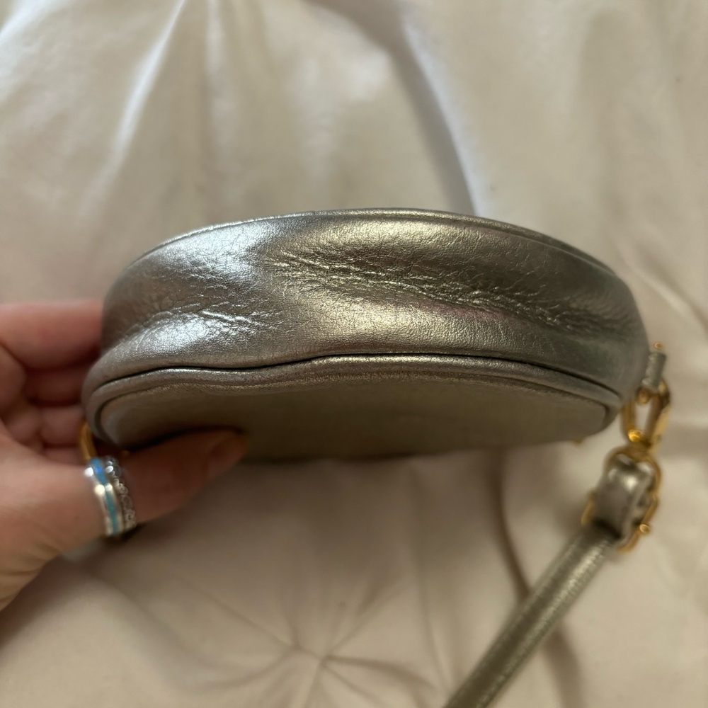 Tory Burch Perforated Round Crossbody Purse - Picture 11 of 15